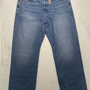 J. Crew Men’s Relaxed Jeans Classic Blue Boot Cut Style Casual SZ- 31-30 NWT